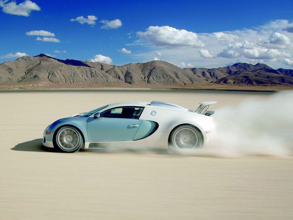 White Bugatti Veyron Wallpaper