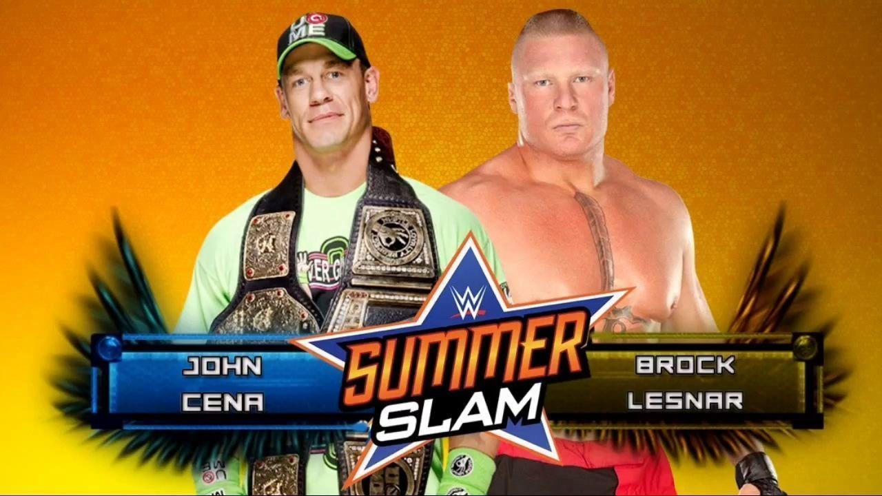 John Cena Vs Brock Lesnar