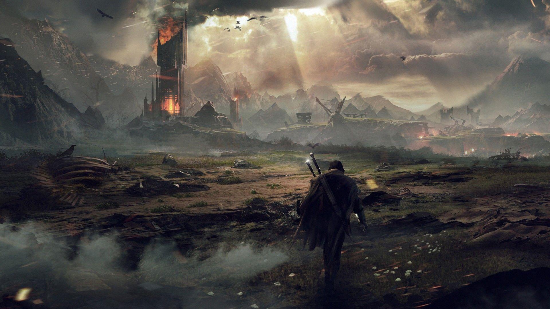 Middle Earth Shadow Of Mordor Wallpaper. TanukinoSippo