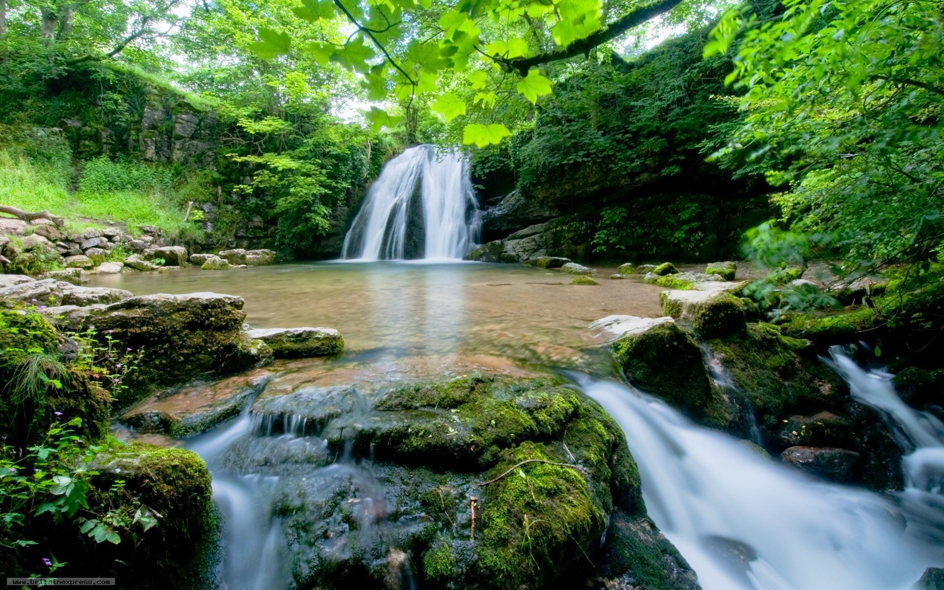 Waterfall 1 Desktop Wallpaper 1920x1200 For 20 21 Inch LCD#