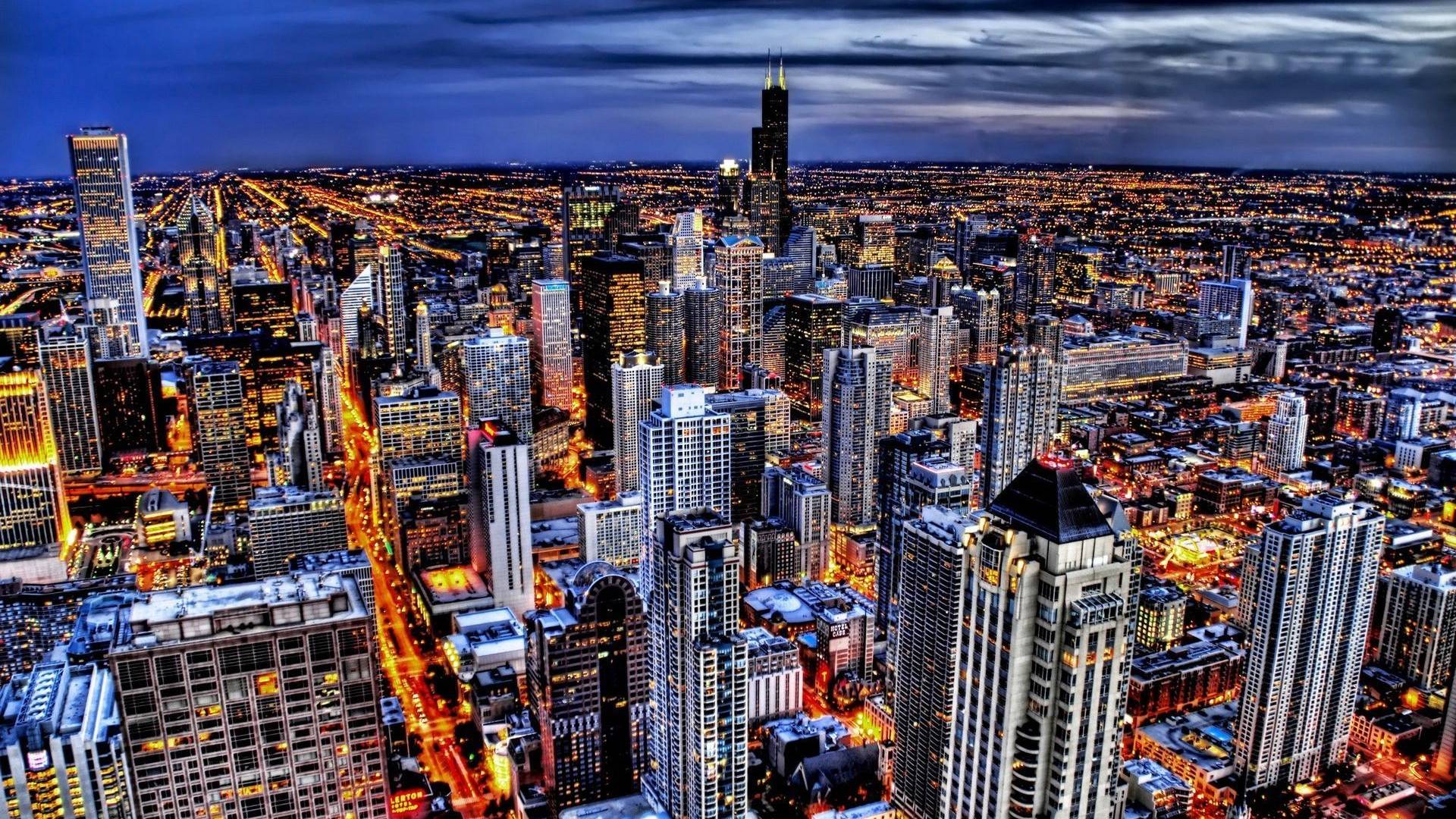 Chicago City Wallpaper for Desktop and Mobiles  Wallpapersnet