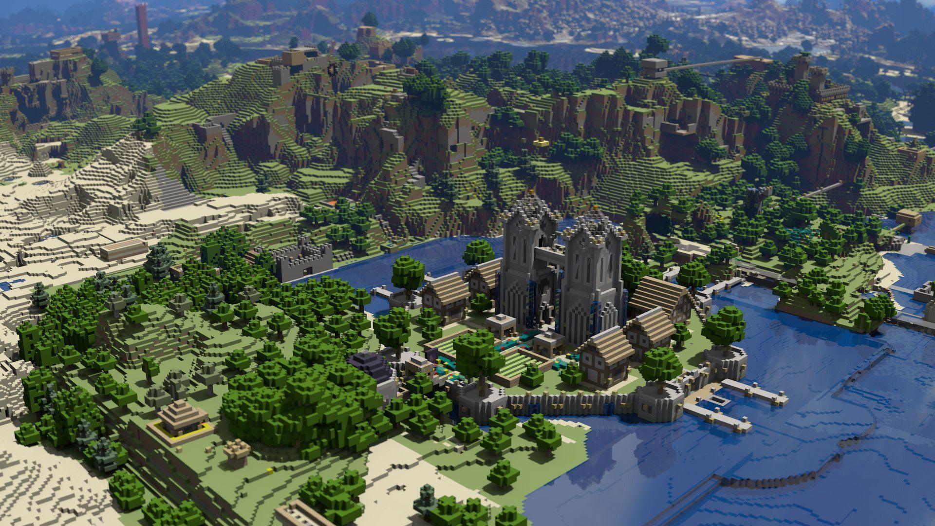 awesome minecraft hd desktop wallpapers 1080p backgrounds 1920x1080