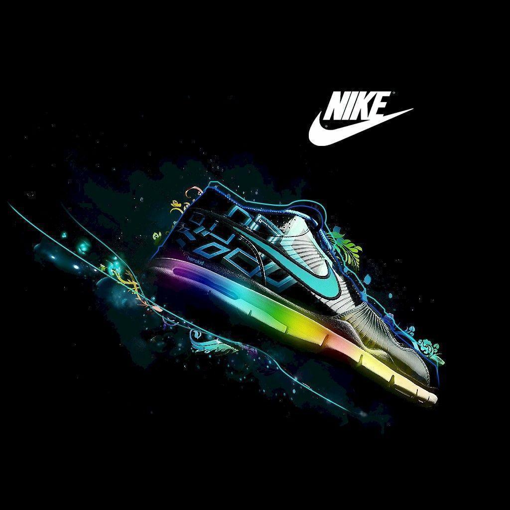 Download Amazing Colorful Nike Shoes Image HD Wallpaper Logo