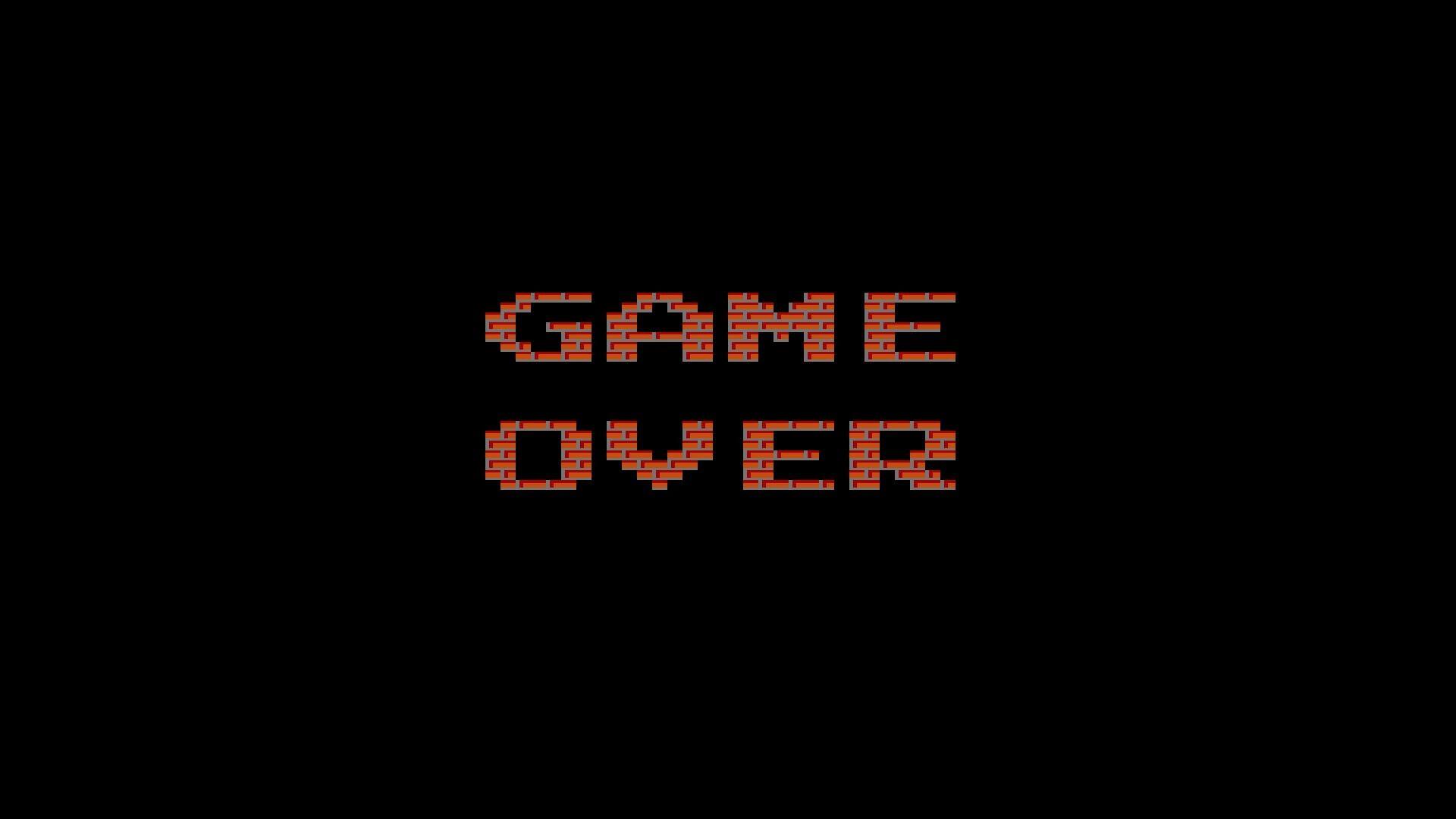 Game Over Wallpapers - Wallpaper Cave - 1920 x 1080 jpeg 34kB