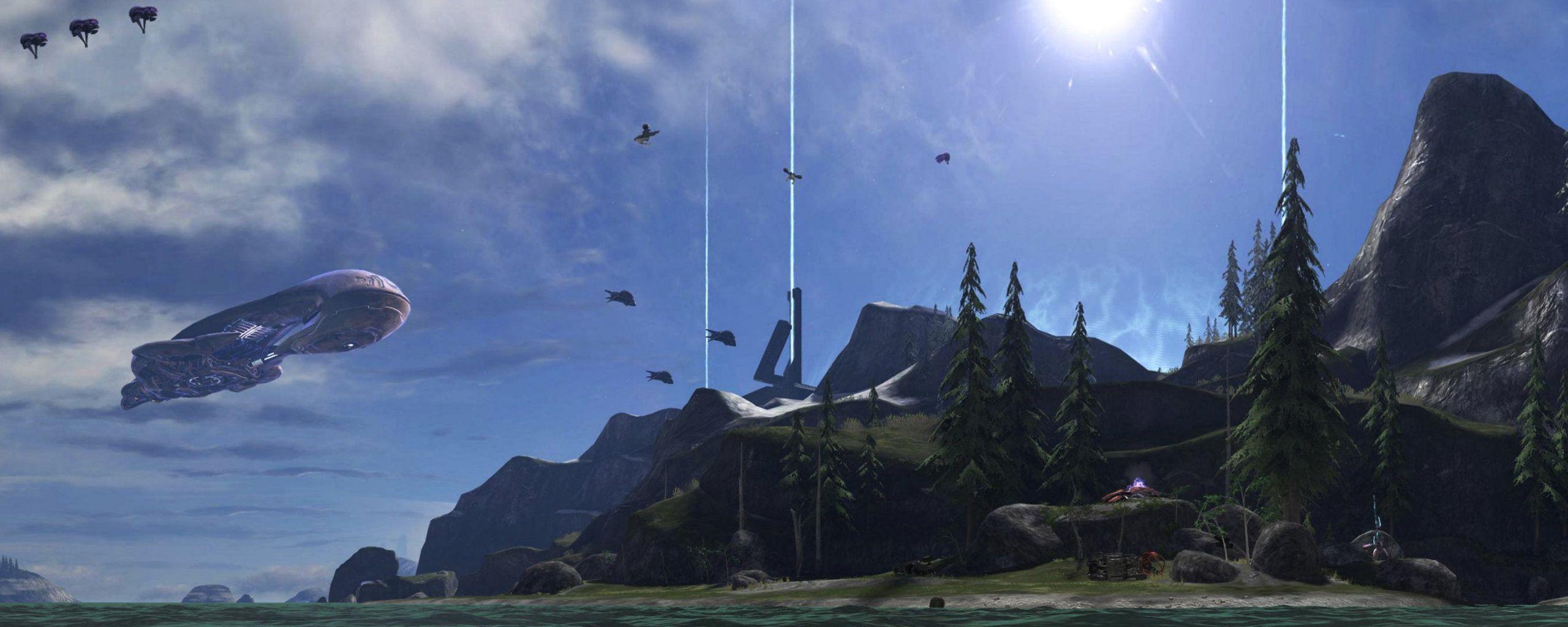 Halo 3 Panoramic Background, Desktop and mobile wallpaper