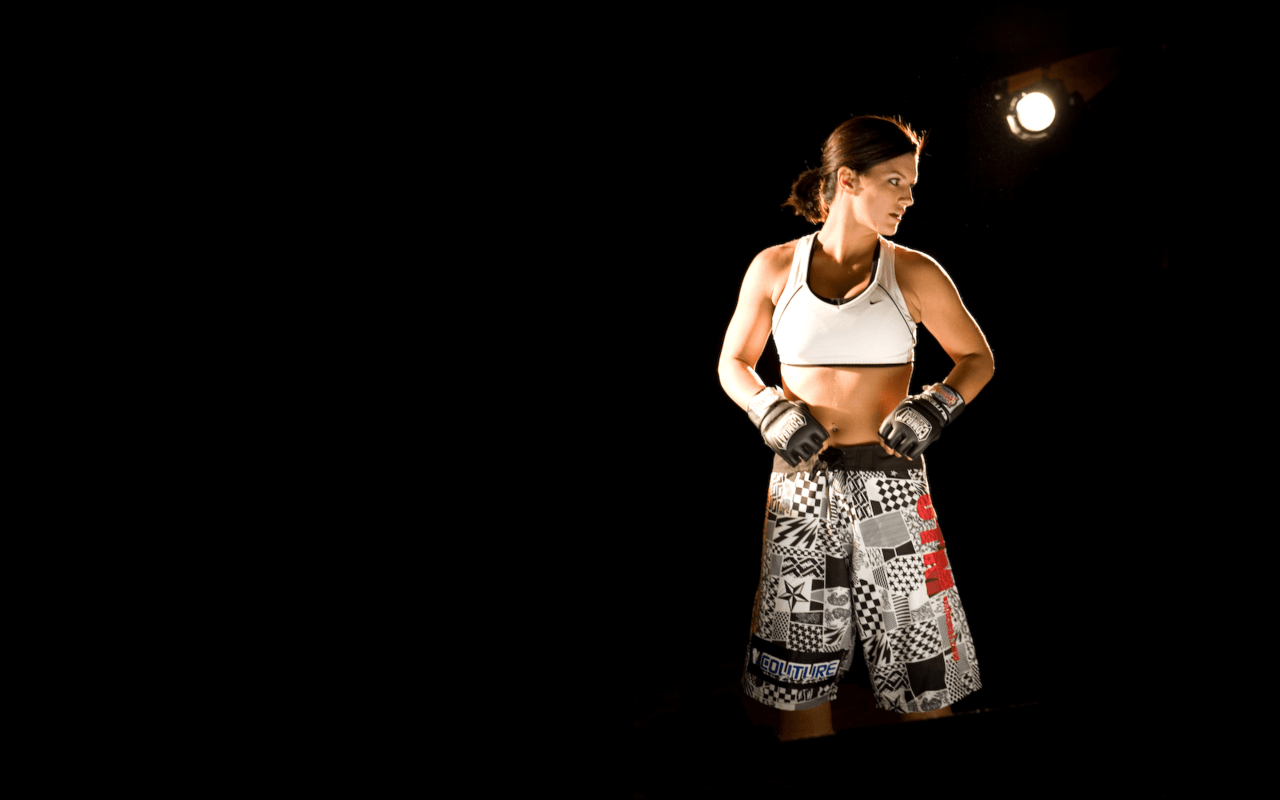 Gina Carano Beautiful UFC Fighter Exclusive HD Wallpaper #