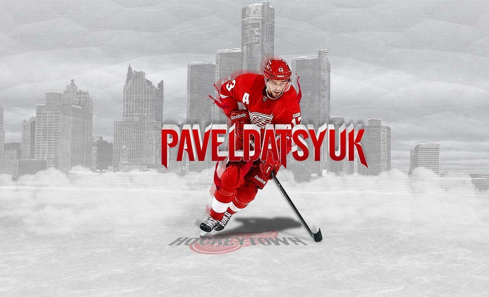 Red Wings Pavel Datsyuk HD Wallpaper