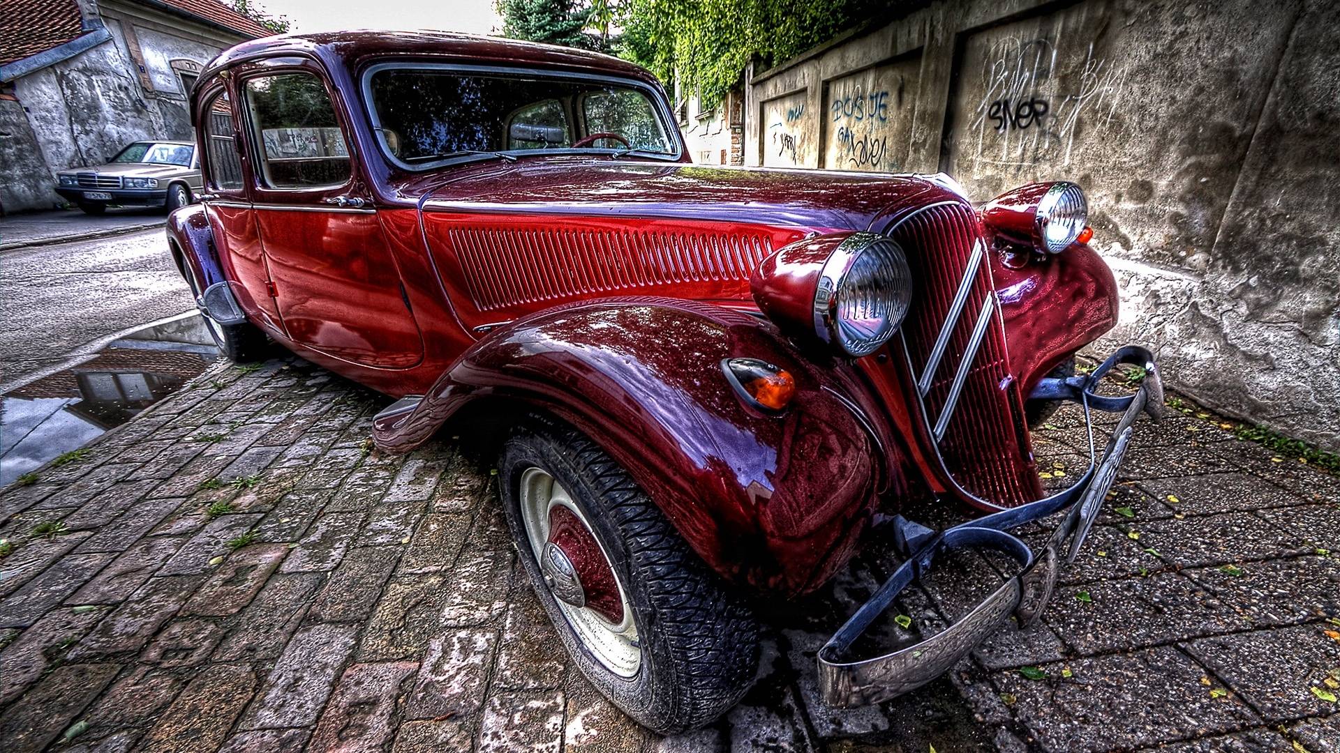 Amazing Old Car Hdr 1920x1080