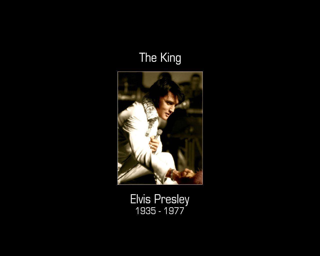The King Presley Wallpaper