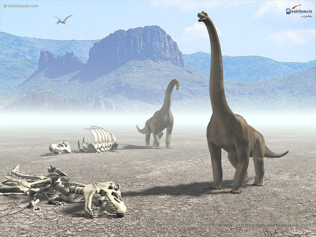3D Dinosaurs Wallpaper
