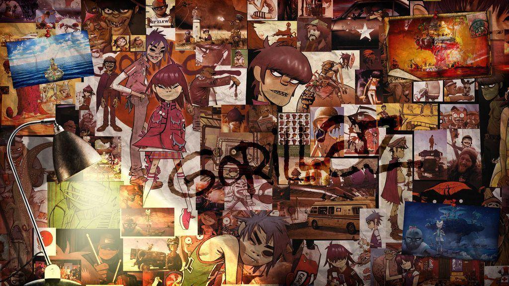 my Tumblr background.GORILLAZ!