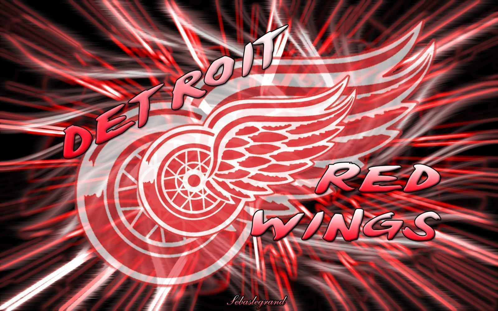 Abstract Red Wings Wallpaper