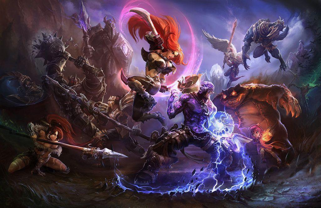 League Of Legends Wallpaper By Su Ke