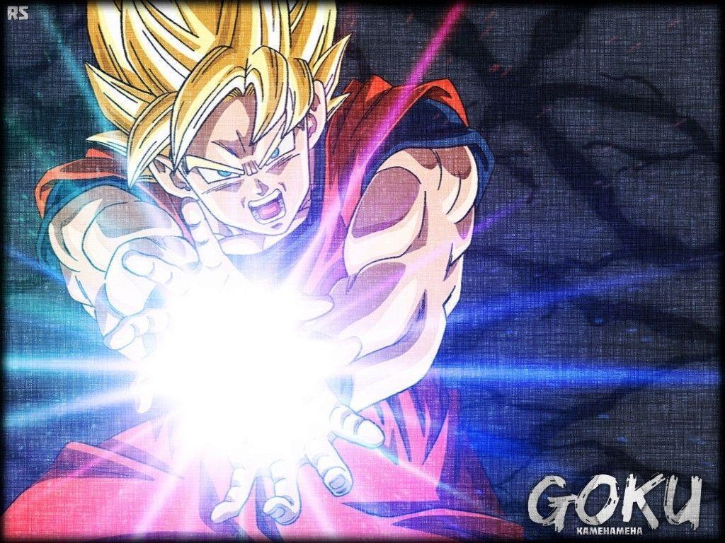 Goku Super Saiyan .:KAMEHAMEHA:. By Ray Striker