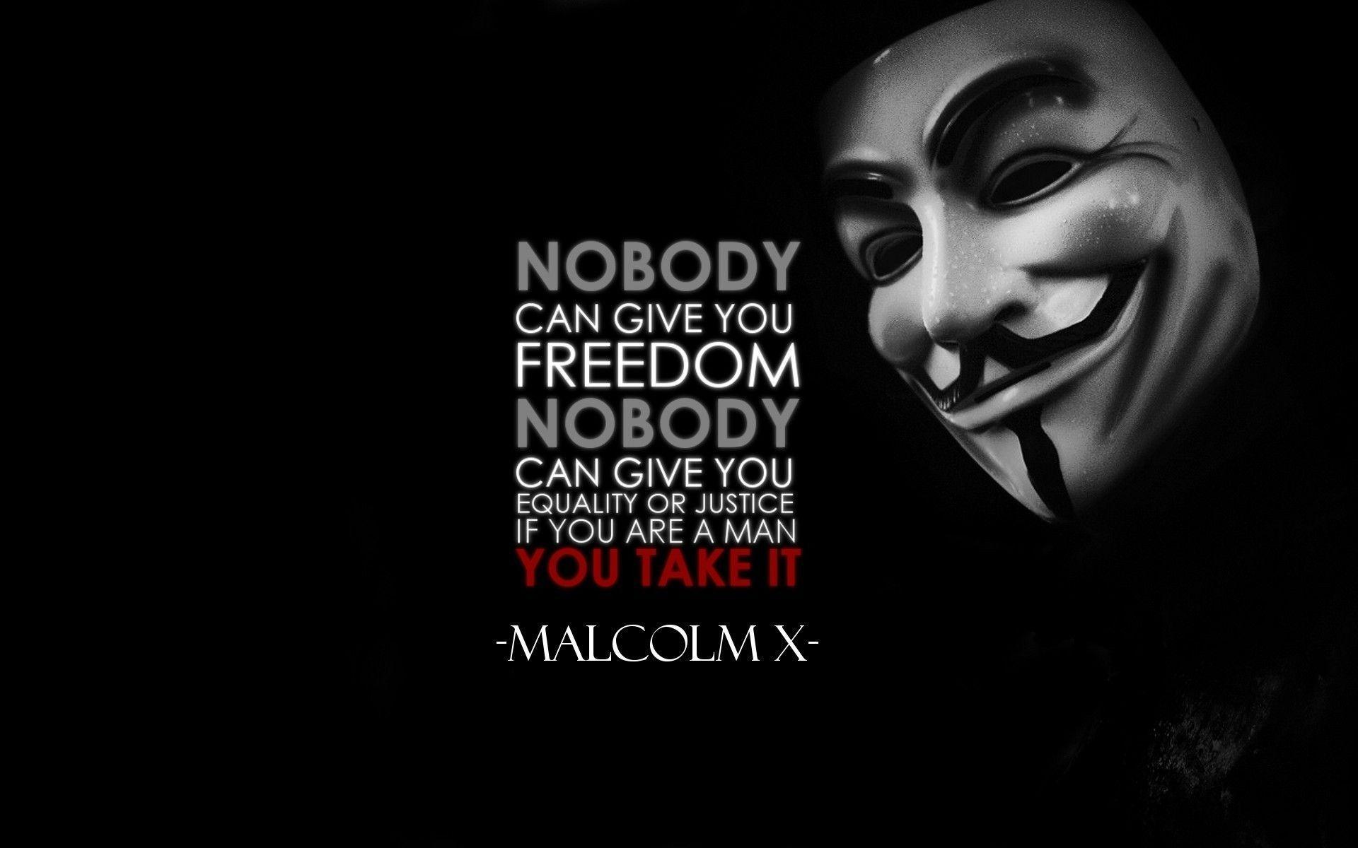 Malcolm X Quote Quote Hd Wallpaper 1920x1200 3722 Quotes Wallpaper