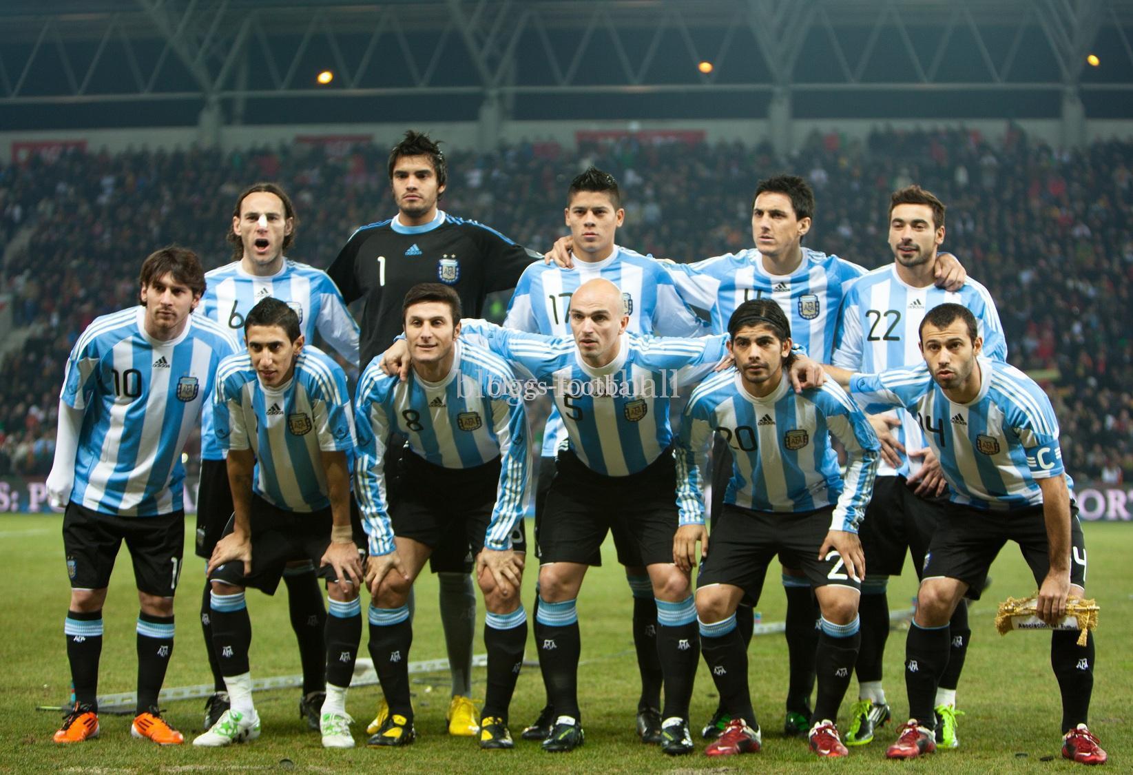 Argentina players in FIFA World Cup 2014 photo for wallpaper