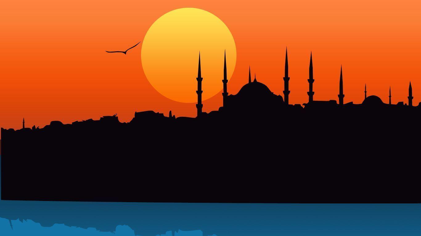 Download wallpaper with mosque