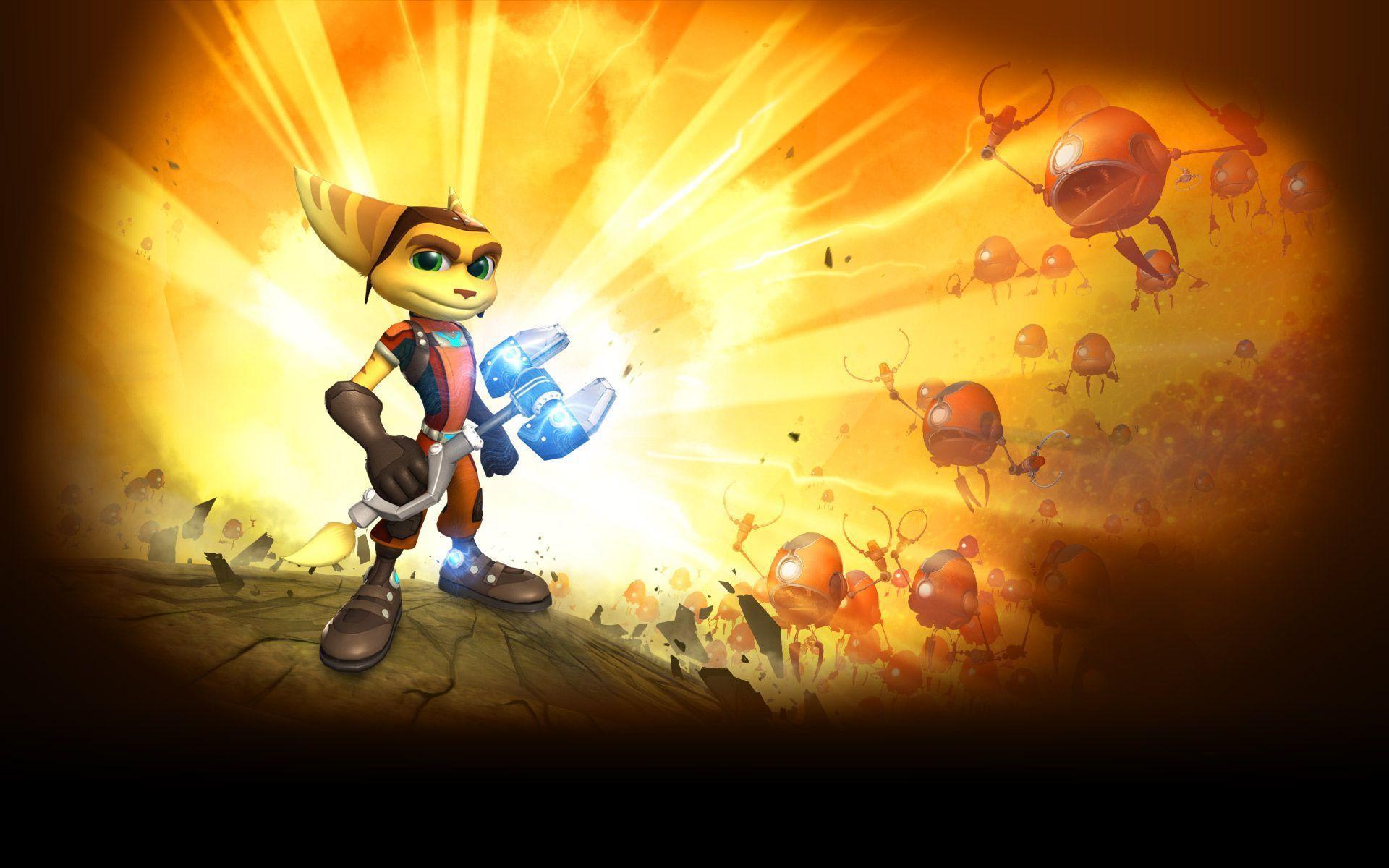 1) Ratchet.PNG and Clank Wallpaper