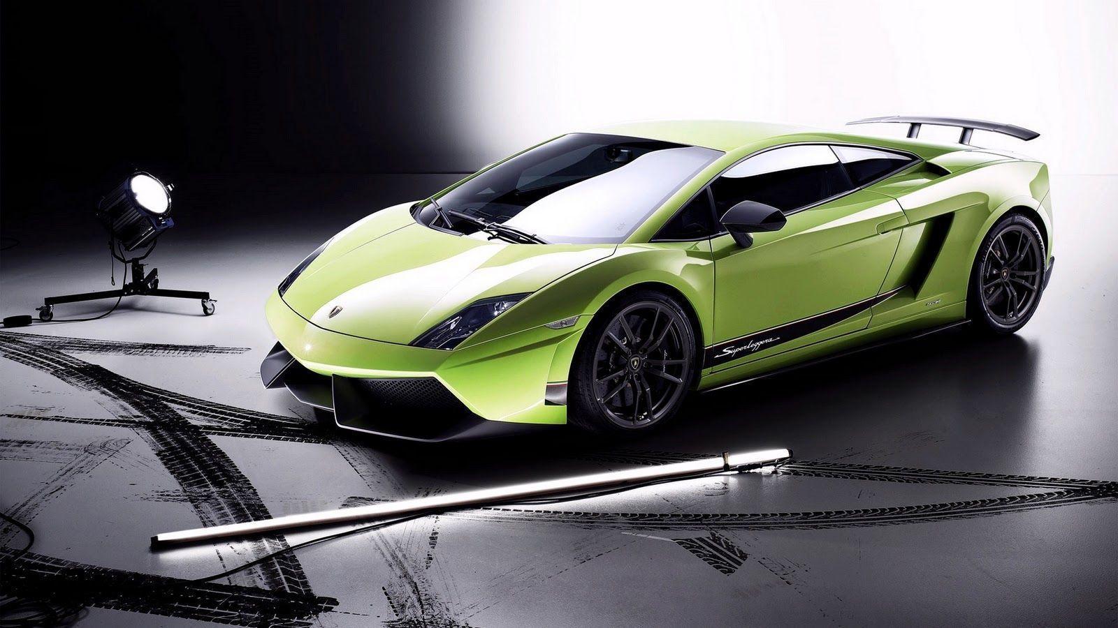 Lamborghini Gallardo Green Photo HD Wallpaper