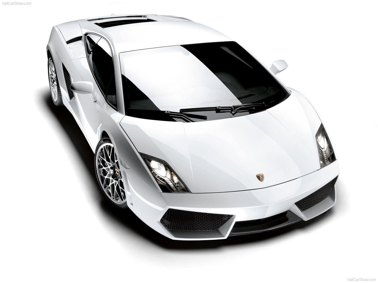 White Lamborghini Gallardo Wallpaper