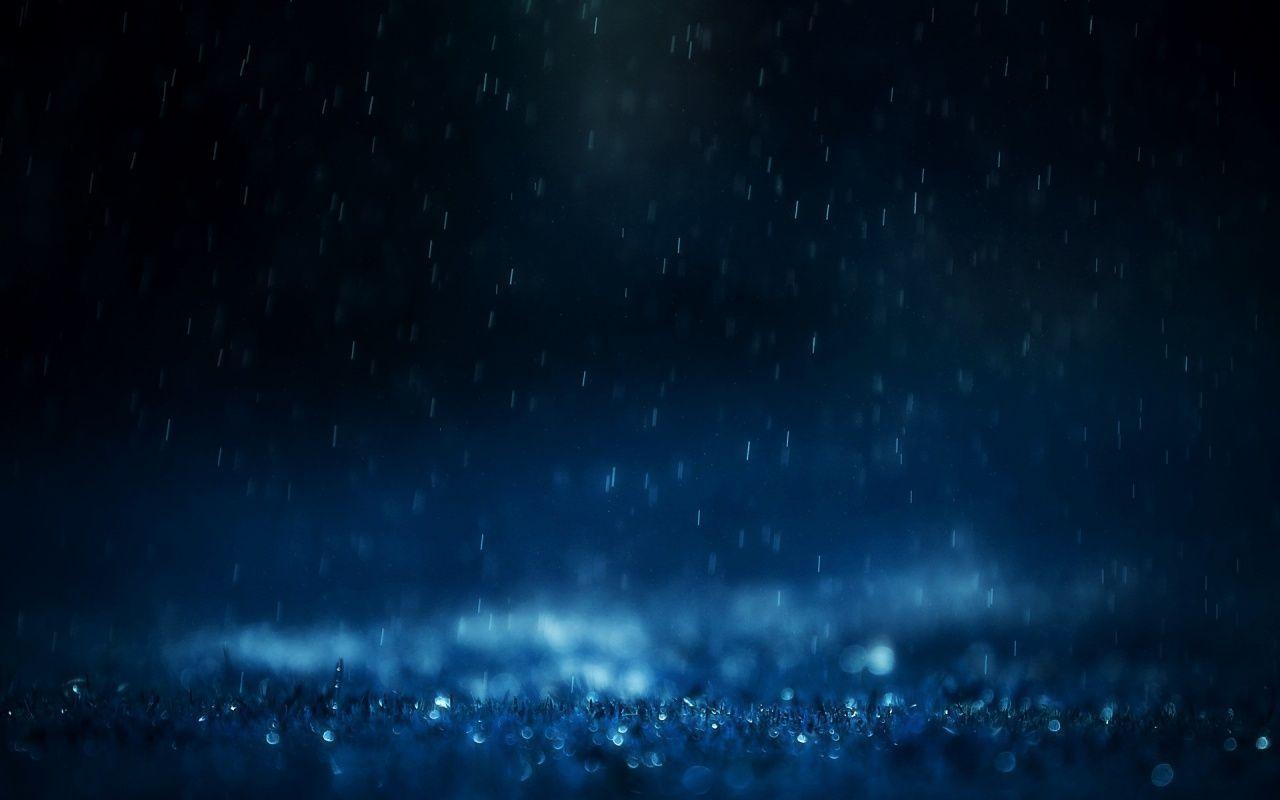Blue Rain desktop PC and Mac wallpaper
