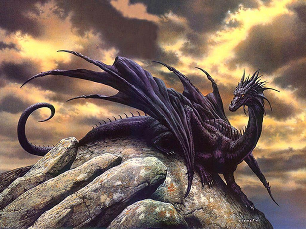 Dark Wallpaper: Dragons Wallpaper