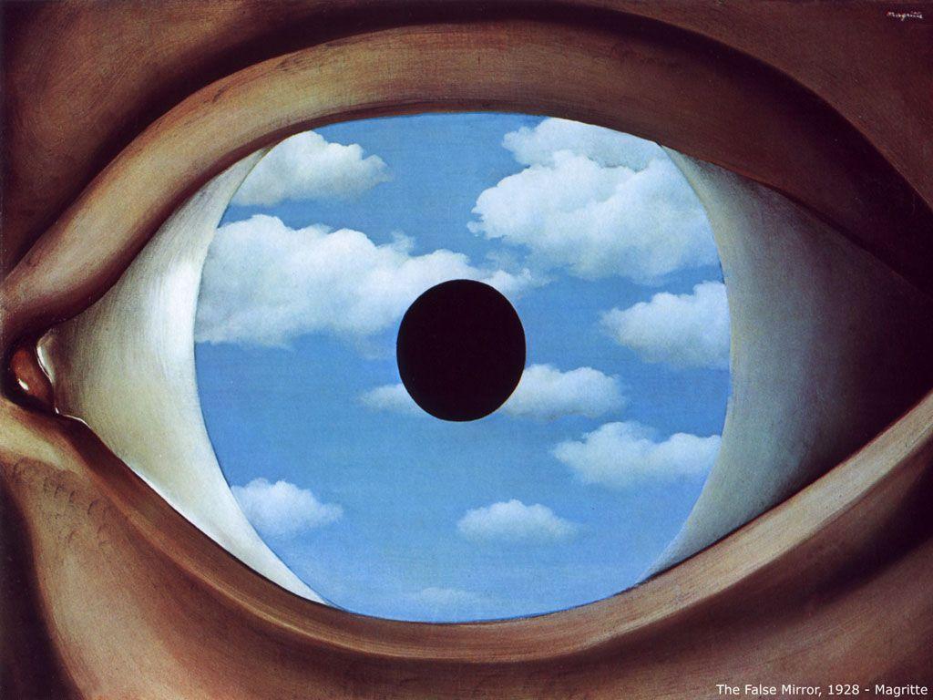 Surrealist painter Rene Magritte