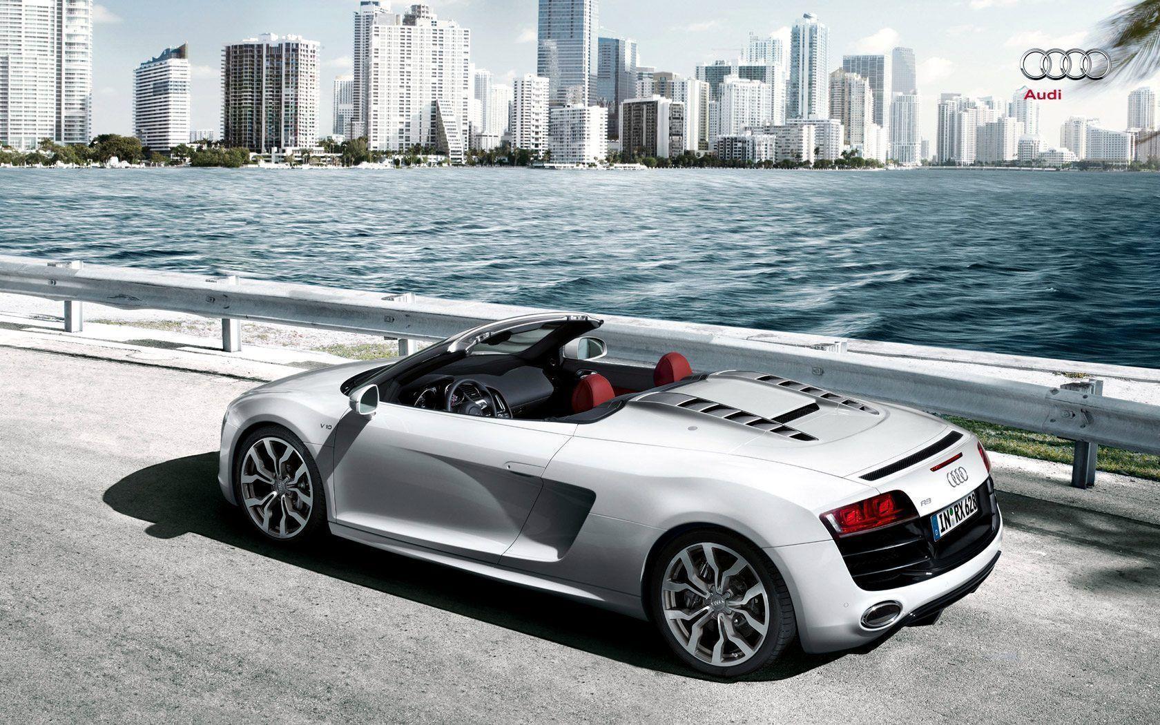 Wallpaper audi r8 spyder animaatjes 9 Wallpaper