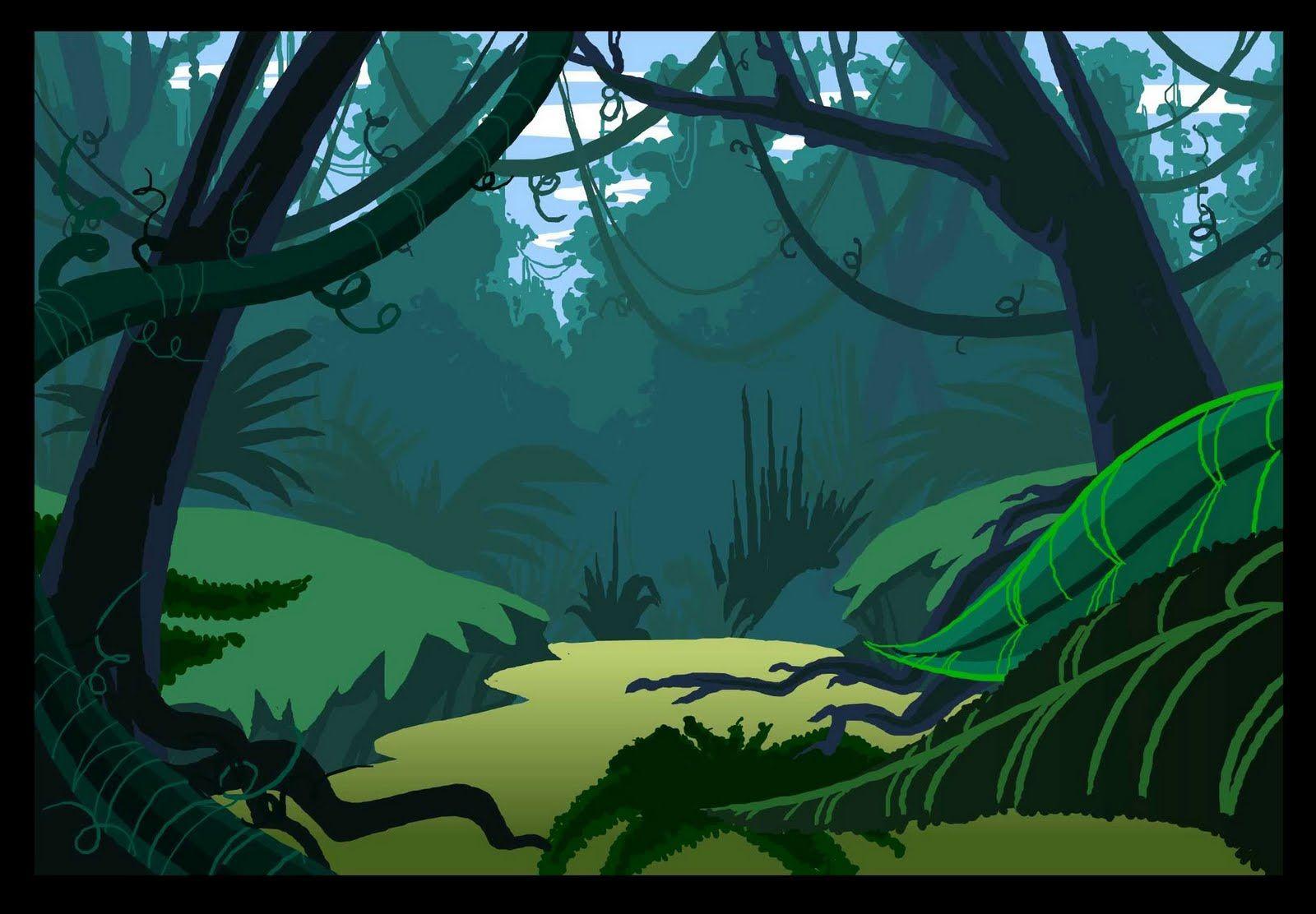 Happy Wallpaper: rainforest background
