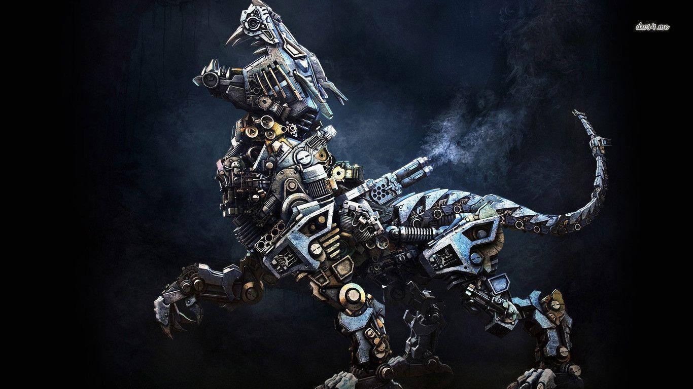 Robot dragon wallpaper Art wallpaper - #