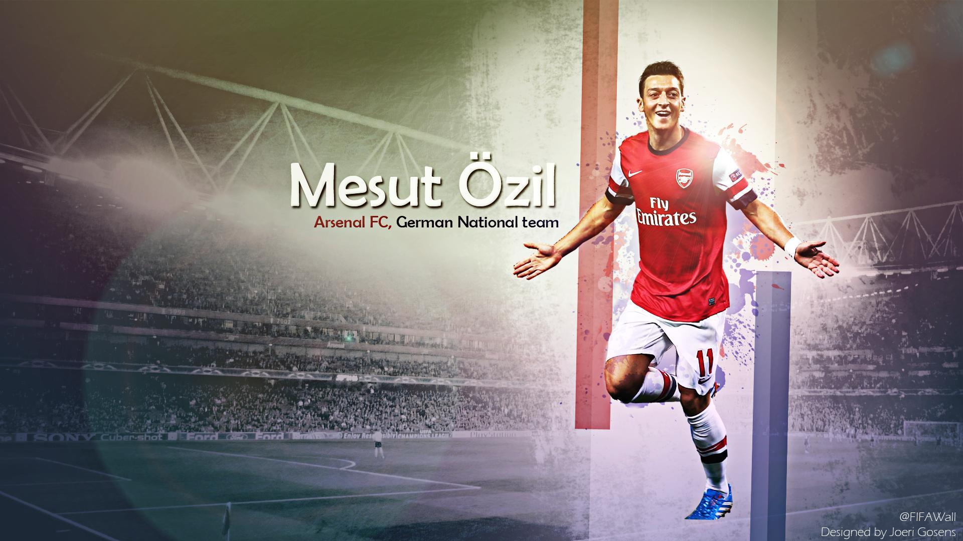 Mesut Ozil Arsenal Wallpaper HD 2014