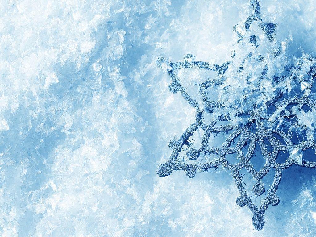 Winter snowflake Wallpaper