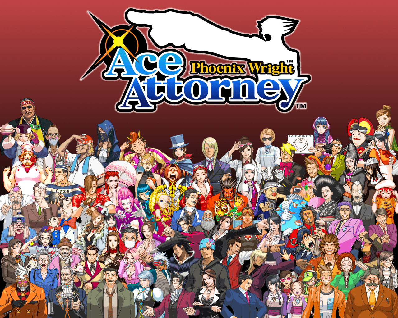 Pin Wallpaper Phoenix Wright Ace Attorney Trials Picture