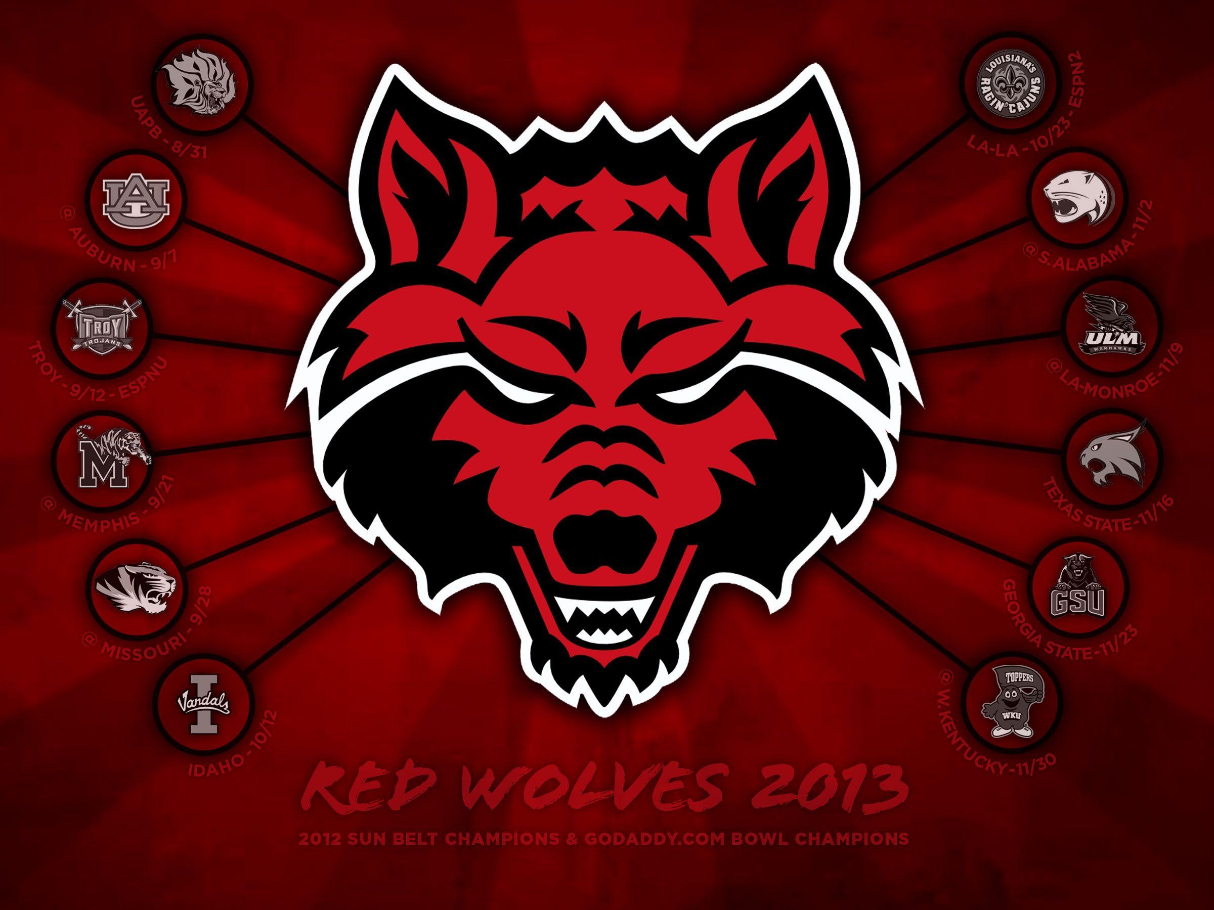 Red Wolves Football Schedule Wallpaper. Sporting Life