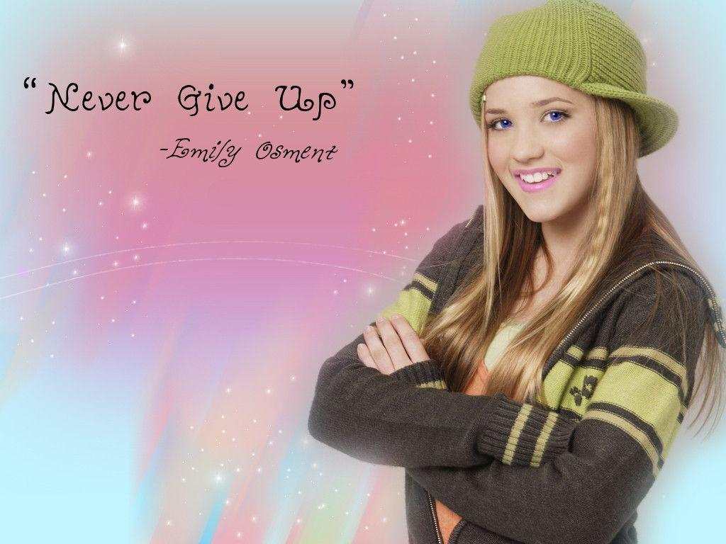 NEVER GIVE UP Osment Wallpaper