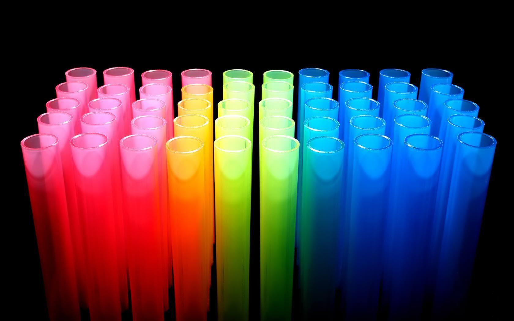 Colorful Rainbow PPT Background for Presentation