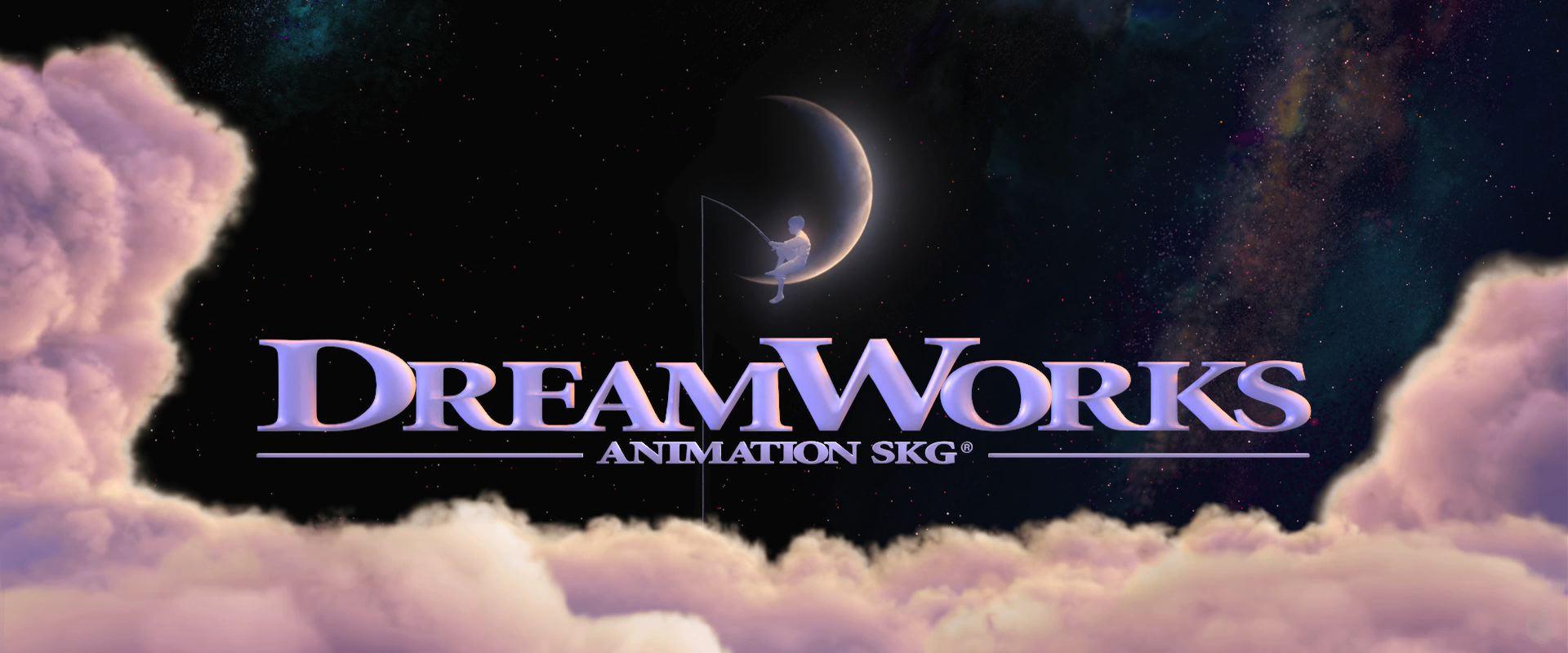 Dreamworks Studio Space Clouds Logo