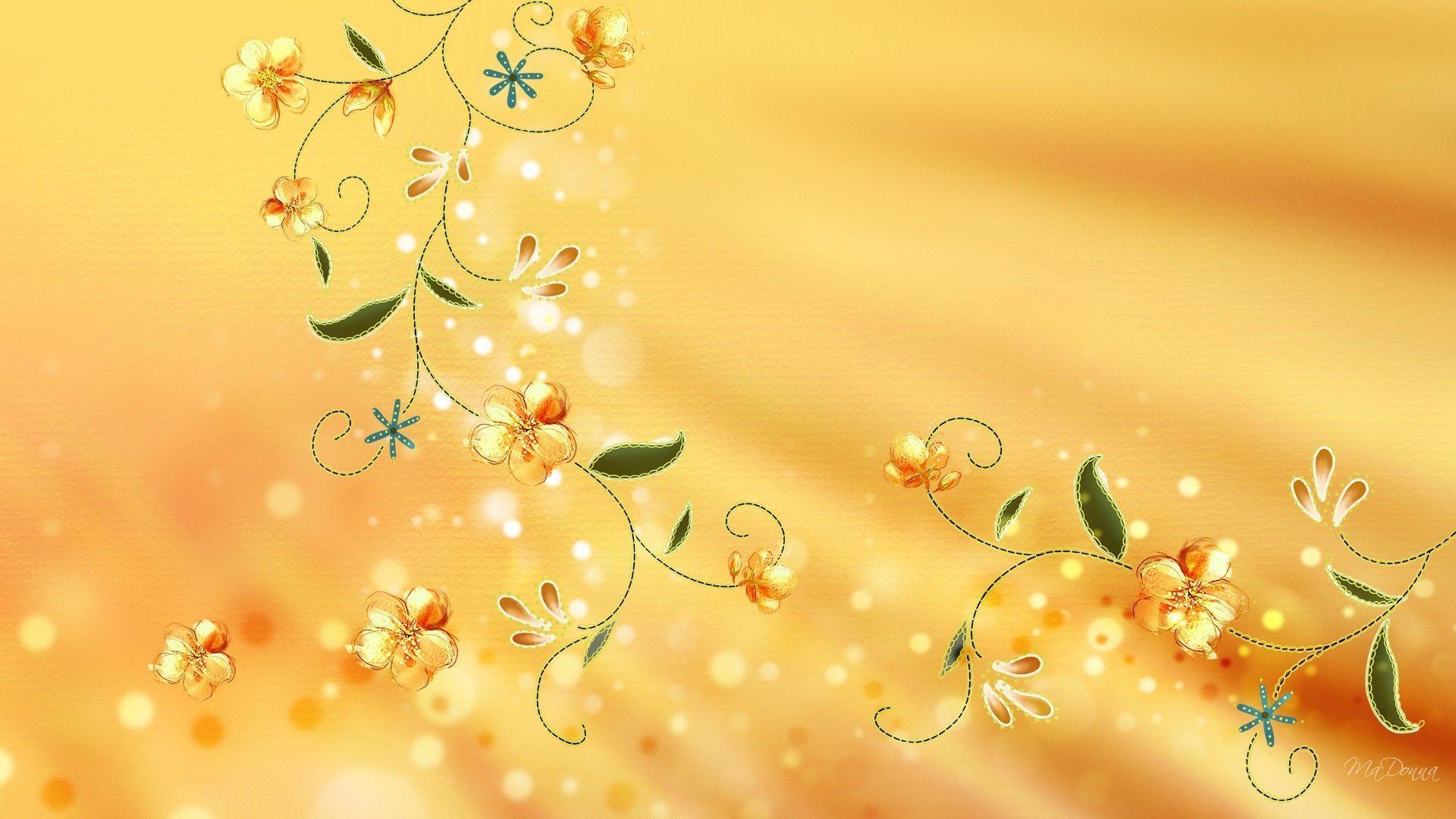 image For > Gold Color Wallpaper