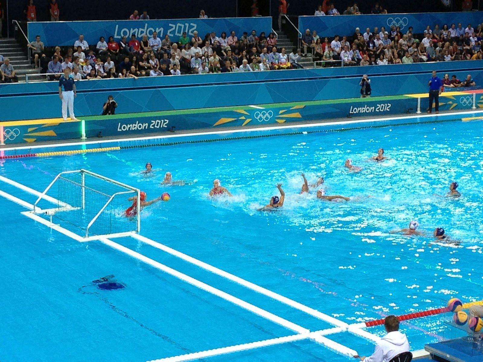 blonde honey: London 2012: Water polo at Olympic Park