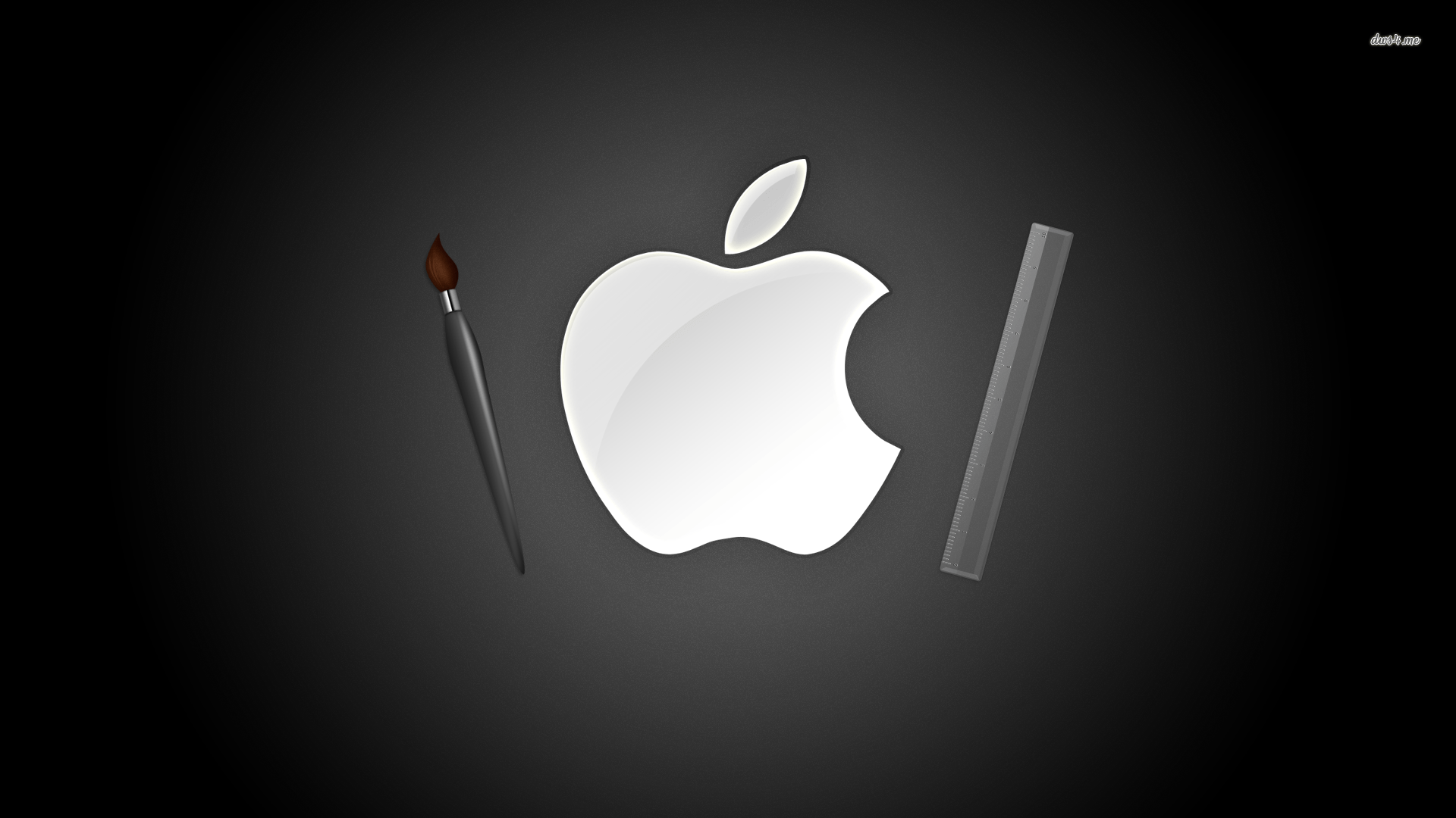 Artsy Apple Logo wallpaper wallpaper - #
