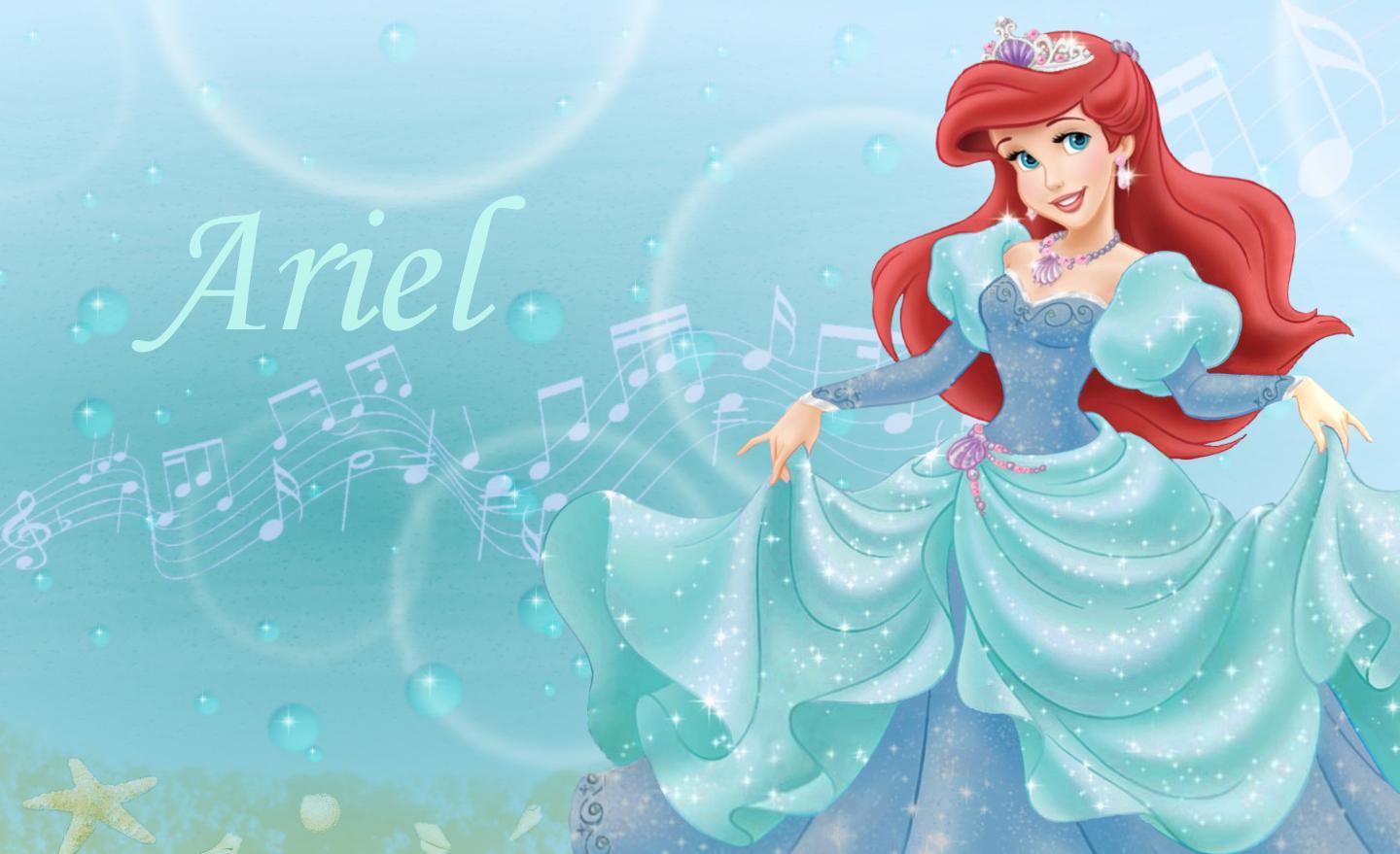 Girl bedroom wallpaper Ariel Disney wall mural 360x270cm The Little Mermaid  | eBay