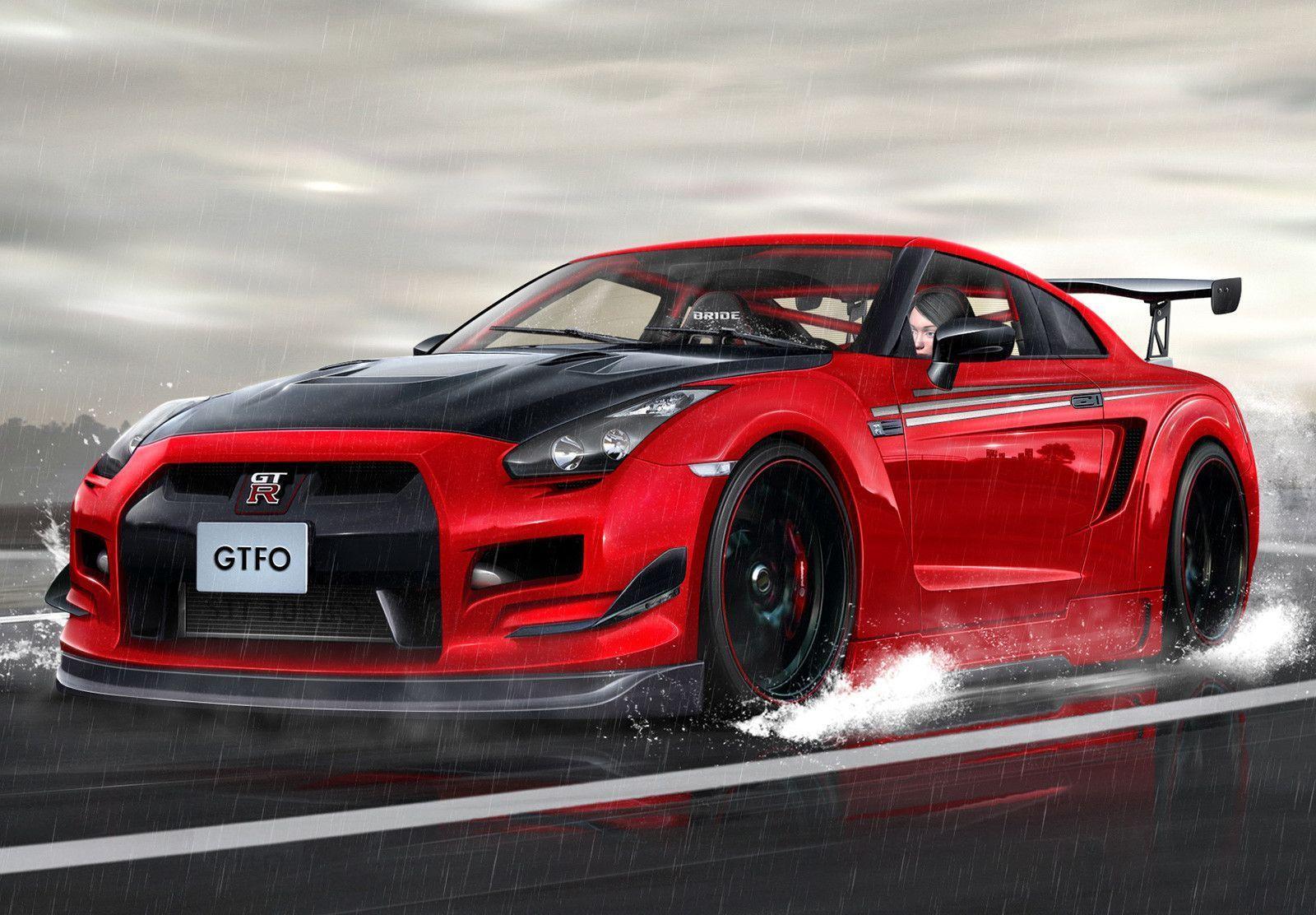 Nissan GTR wallpaper in 2023  Nissan gtr wallpapers, Modified