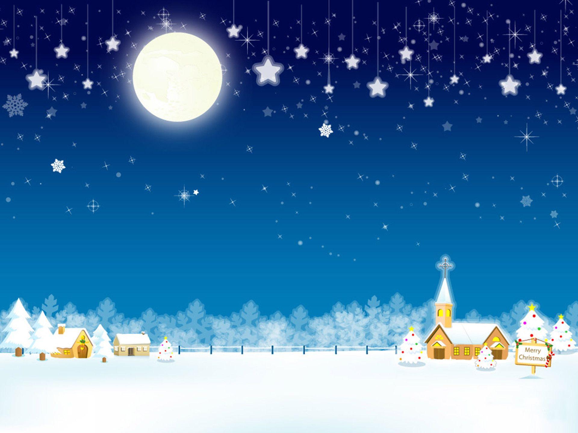 New Merry Christmas Cool Background. Download Free Word, Excel, PDF