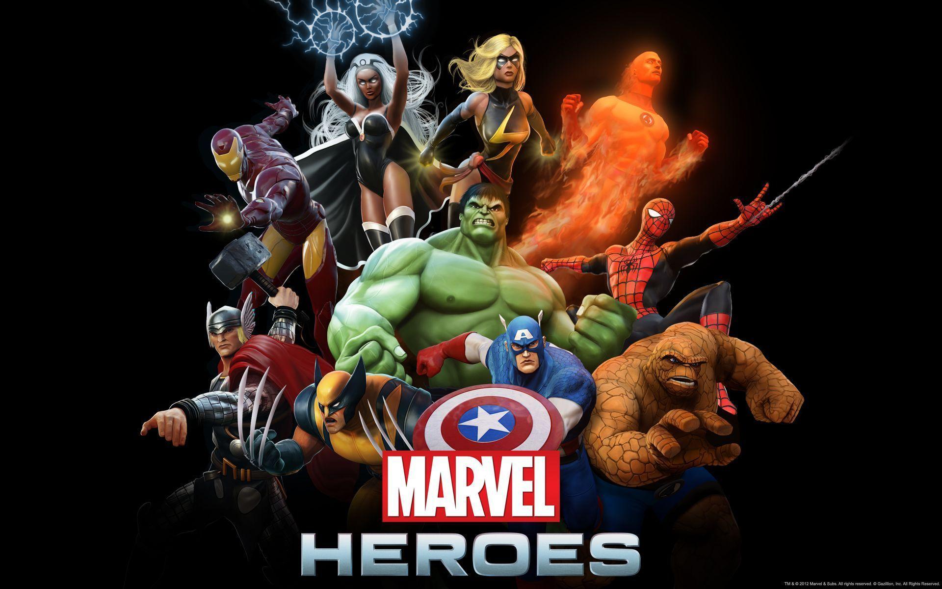 marvel heroes HD Wallpaper Download Free marvel heroes Tumblr