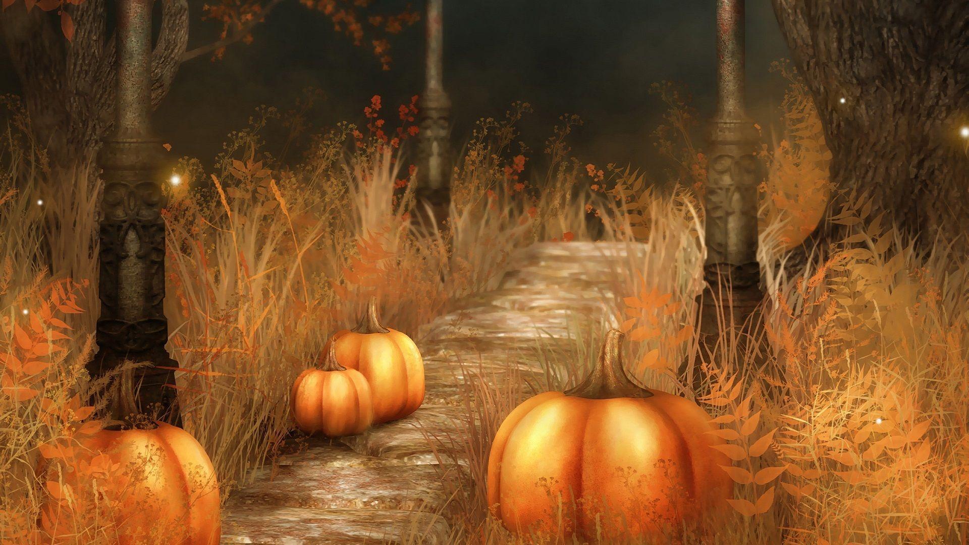 Pumpkins Background Desktop Background. Desktop Background HQ