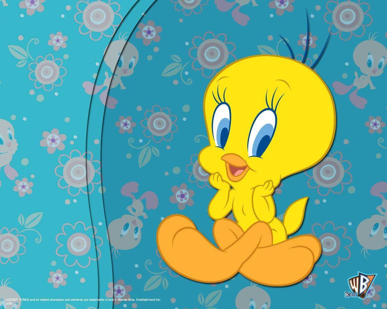 baby tweety and friends wallpaper