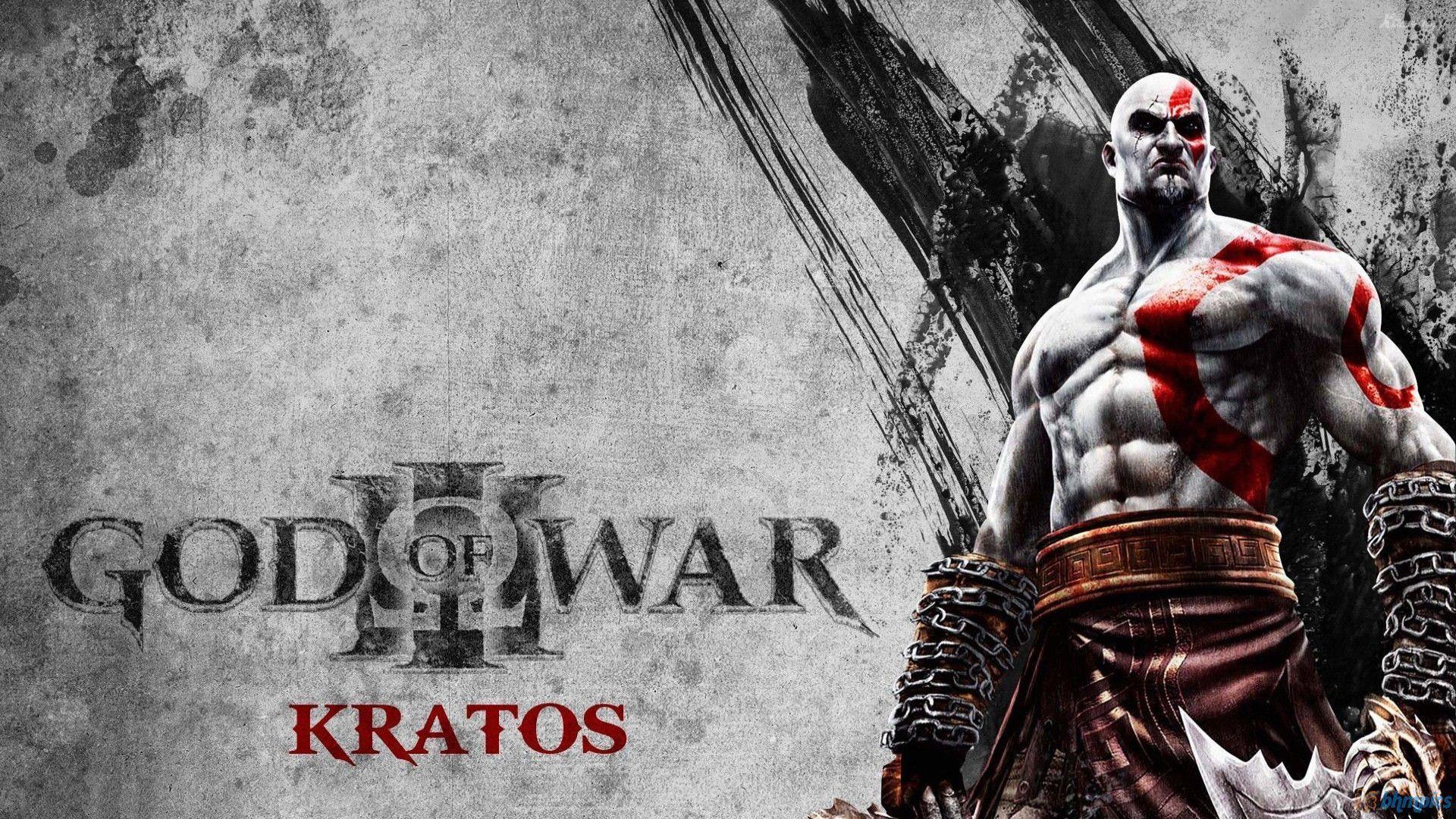 God Of War Kratos Next On Grey Favourite Desktop Background, HQ