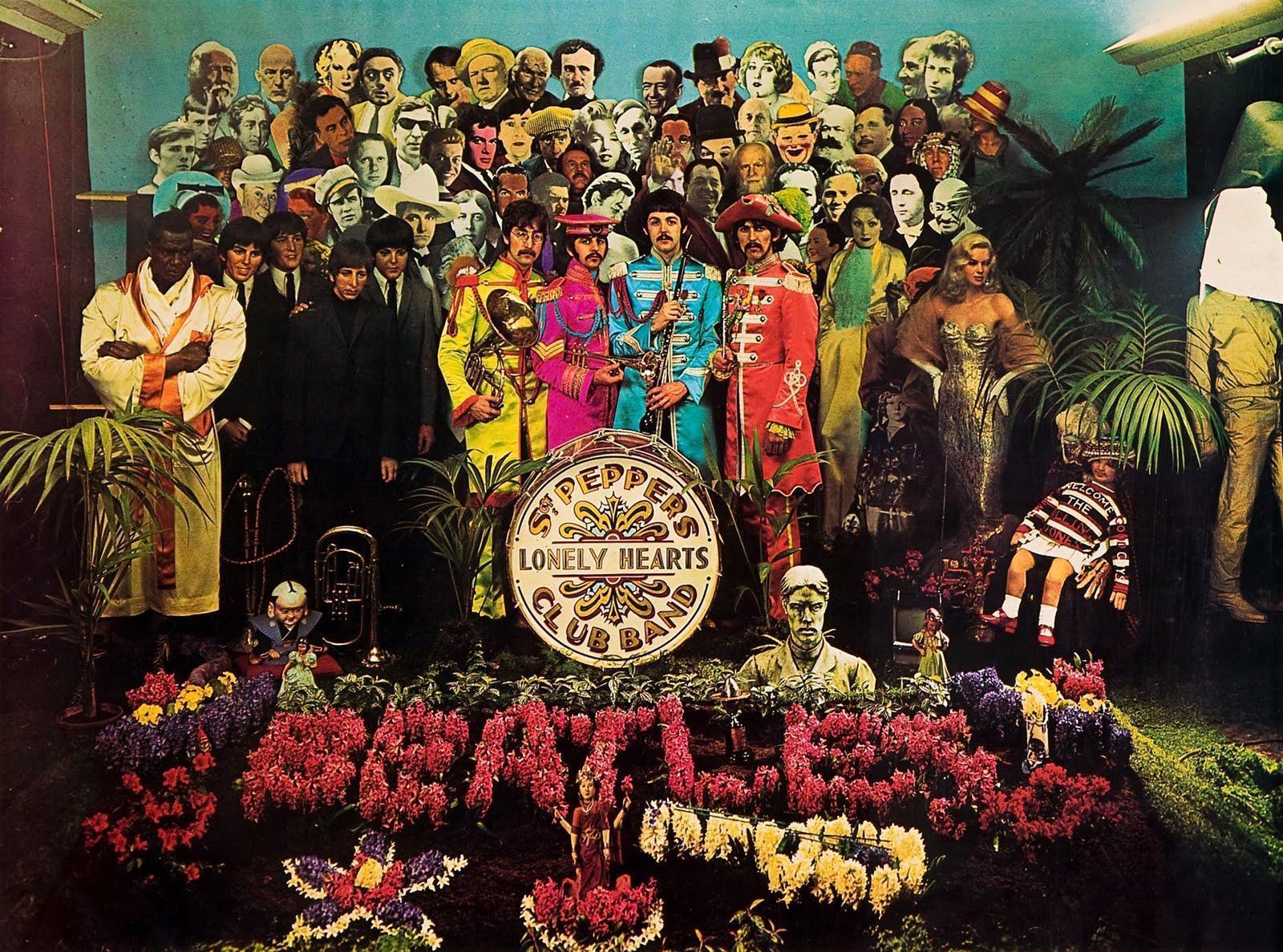 Pix For > The Beatles Sgt Pepper Wallpaper
