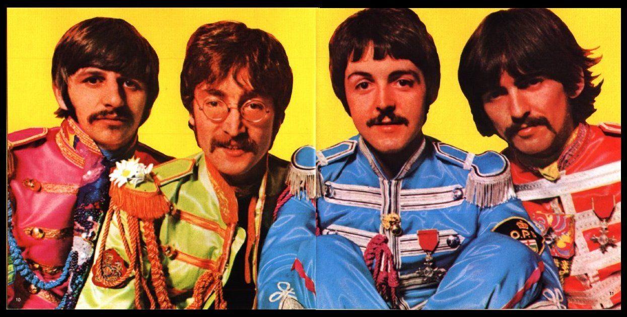 Incredible Beatles Sgt Pepper Main Insert Pic HD