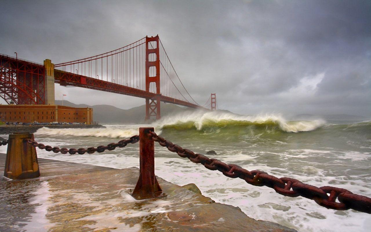 Wallpaper Desktop Golden Gate Bridge San Francisco 1024 X 768 185